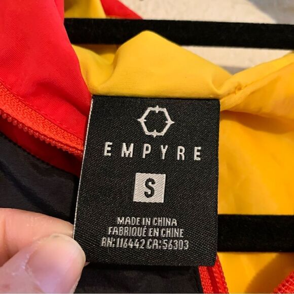Mens Empyre Color block wind jacket Sm - Picture 4 of 5